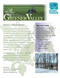 Greener Valley, Winter 2007